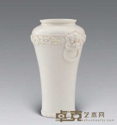 清 福窑瓶 高19.3cm；口径7.4cm；底径6.9cm